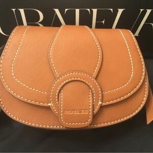 Rachel Zoe Tan Leather Crossbody Bag